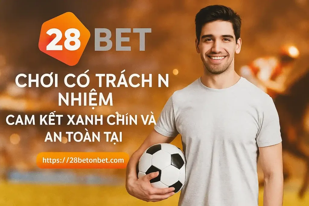 Chơi Có Trách Nhiệm – Cam Kết Xanh Chín Và An Toàn Tại 28BetOnBet.com